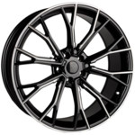 Диск KoKo Kuture 0220 8,5x19 5*112 Et:30 Dia:66,6 BKF+Miling Window
