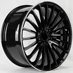 Диск RGW RGW626 9x21 5*112 Et:34 Dia:66,6 Gloss Black Lip Polish