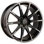 Диск KoKo Kuture 1117 9,5x20 5*112 Et:35 Dia:66,6 Gloss Black With Polish
