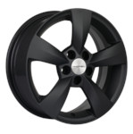 Диск Khomen 1504 6x15 5*100 Et:43 Dia:57,1 Black
