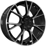 Диск PDW 5407 8,5x19 5*112 Et:25 Dia:66,6 Gloss Black Machine Face