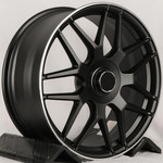 Диск RGW RGW1903 10x22 5*130 Et:30 Dia:84,1 Matt Black Machine Red Lip