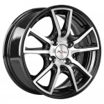 Диск X'trike X-104 6 x 14 5*114,3 Et: 38 Dia: 67,1 BK/FP