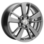 Диск Khomen 1704 7 x 17 5*114,3 Et: 38 Dia: 67,1 GRAY