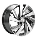 Диск Khomen 1801 7,5 x 18 5*114,3 Et: 50 Dia: 66,1 GRAY-FP