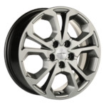 Диск Khomen 1711 6,5 x 17 5*114,3 Et: 50 Dia: 67,1 G-Silver