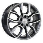 Диск Khomen 1713 7 x 17 5*112 Et: 40 Dia: 57,1 GRAY-FP