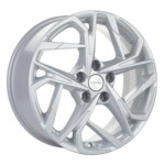 Диск Khomen 1716 7 x 17 5*114,3 Et: 48 Dia: 67,1 F-Silver