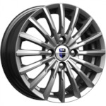 Диск K&K Акцент 7 x 17 5*100 Et: 48 Dia: 56,1 дарк платинум