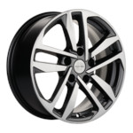 Диск Khomen 1612 6,5 x 16 5*114,3 Et: 40 Dia: 66,1 Gray-FP