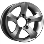 Диск K&K Айсберг 8 x 16 5*139,7 Et: -10 Dia: 110,1 дарк платинум