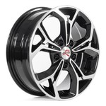 Диск X'trikeRST R016 6 x 16 5*114,3 Et: 43 Dia: 67,1 BK/FP