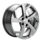 Диск Khomen 1712 7 x 17 5*114,3 Et: 40 Dia: 66,1 Gray