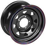 Диск Off-Road-Wheels Black 7 x 16 5*139,7 Et: -19 Dia: 110 Black