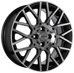 Диск X'trike X-125 6,5 x 16 4*100 Et: 48 Dia: 54,1 BK/FP