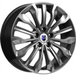 Диск K&K Атакама (КС756) 6,5 x 17 5*114,3 Et: 50 Dia: 66,1 дарк платинум