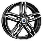 Диск K&K Sayan 6 x 16 5*114,3 Et: 45 Dia: 67,1 алмаз черный