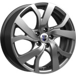 Диск K&K Палермо 6,5 x 16 5*105 Et: 39 Dia: 56,6 дарк платинум
