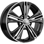 Диск K&K КС778 6 x 16 5*114,3 Et: 43 Dia: 67,1 Алмаз черный