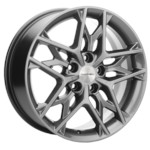 Диск Khomen 1709 7 x 17 5*114,3 Et: 50 Dia: 67,1 Gray