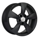 Диск Khomen 1504 6 x 15 5*100 Et: 40 Dia: 57,1 Black matt