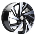 Диск Khomen 1801 7,5 x 18 5*114,3 Et: 45 Dia: 67,1 BLACK-FP