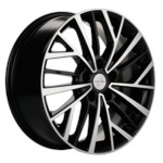 Диск Khomen 1717 7 x 17 5*114,3 Et: 45 Dia: 67,1 BLACK-FP