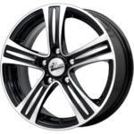 Диск iFree S.U. 6 x 15 5*100 Et: 45 Dia: 67,1 Блэк Джек