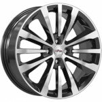 Диск iFree Андерсен 7 x 17 4*100 Et: 45 Dia: 67,1 Блэк Джек