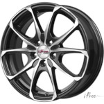 Диск iFree Такеши 6 x 16 5*100 Et: 35 Dia: 67,1 Блэк Джек