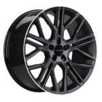 Диск Khomen 2101 9,5 x 21 5*120 Et: 49 Dia: 72,6 Black matt MR