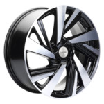 Диск Khomen 1801 7,5 x 18 5*114,3 Et: 45 Dia: 66,1 BLACK-FP