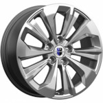 Диск K&K Авиор 7 x 17 5*114,3 Et: 45 Dia: 66,1 дарк платинум брайт