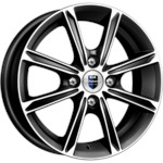 Диск K&K Флэш 5x14 4*98 Et:35 Dia:58,6 алмаз черный