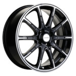 Диск Khomen 1707 6,5x17 4*100 Et:44 Dia:54,1 Black-FP