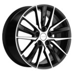 Диск Khomen 1807 8x18 5*112 Et:48 Dia:57,1 Black-FP