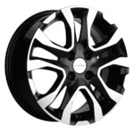 Диск Khomen 1503 6x15 4*98 Et:36 Dia:58,6 Black-FP