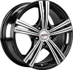 Диск X'trike X-112 6,5x16 5*112 Et:33 Dia:66,6 BK/FP
