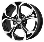 Диск iFree Эрнесто 6,5x15 5*112 Et:45 Dia:57,1 Блэк Джек