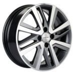 Диск Khomen 1609 6x16 4*100 Et:48 Dia:54,1 GRAY-FP