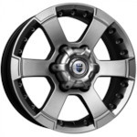 Диск K&K M56 7x16 6*139,7 Et:20 Dia:67,1 дарк платинум