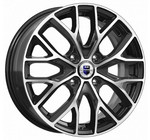 Диск K&K Лилиом-оригинал 6x16 4*108 Et:37 Dia:63,3 алмаз чёрный