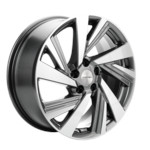 Диск Khomen 1801 7,5x18 5*114,3 Et:45 Dia:66,1 Gray-FP