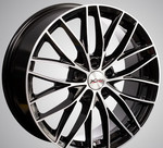Диск X'trike X-130 7,5x18 5*108 Et:47 Dia:60,1 BK/FP