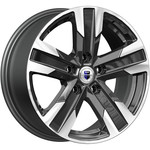 Диск K&K Висмут 7x16 5*110 Et:45 Dia:67,1 алмаз чёрный
