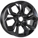 Диск KDW KD1620 6,5x16 5*114,3 Et:45 Dia:60,1 Black Painted