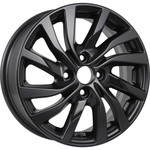 Диск KDW KD1546 6x15 4*100 Et:37 Dia:60,1 Matt Black Painted