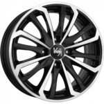 Диск K&K Рим 6x15 4*100 Et:25 Dia:67,1 алмаз черный