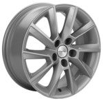 Диск Khomen 1604 6x16 5*100 Et:45 Dia:54,1 F-Silver